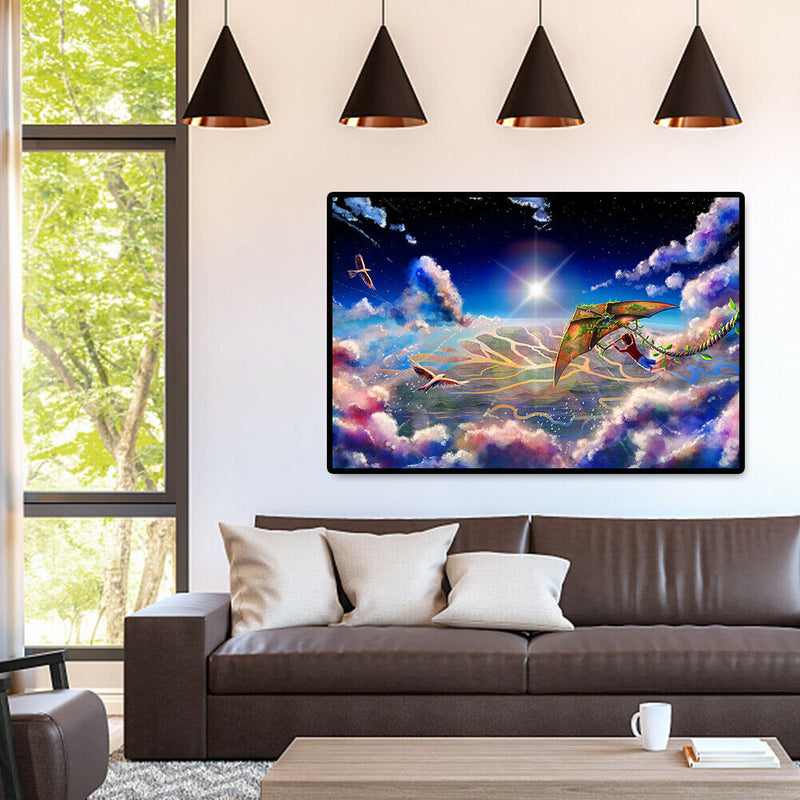 1000pcs DIY Flying Kite Boy Jigsaw Children Adults Puzzle Room Decoration