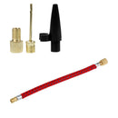 Presta to Schrader Valve Adapter + Bicycle Bike Air Pump Extension Hose