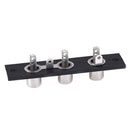 3 way RCA terminal wall panel plate input phono chassis socket audio adap 3C Ew
