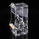 Automatic Bird Feeder Pet Bird Cage Feeder Food Container Feeding Parrot Au E8D5