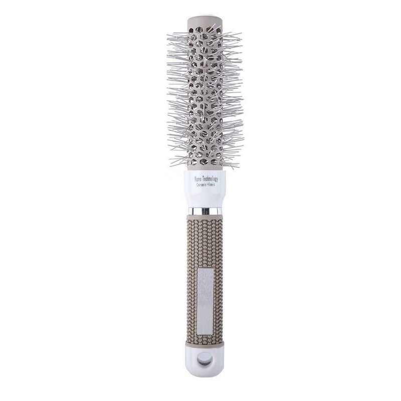Pro Hair Brush High Temperature Resistant Ceramic Iron Round Comb (25mm)