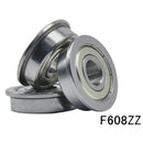 10pcs  New  Flange Ball Bearing  Metric flanged Bearing F608ZZ 8*22*7 mm