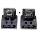 Sata 7Pin Female To 7Pin Male 90 Degree Angled Adapter Mainboard Motherboar F1H3