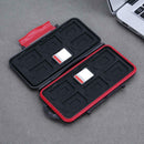 All in One Storage Memory Card Case Waterproof Shockproof 12SDTF Cards Box