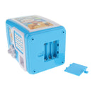 Electronic Code Safety Saving Box Cash Coin Money Piggy Bank ATM Toys Blue