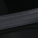 Men's Leather Belt Headless Double-sided Lychee strip Automatic Buckle Waistb Cy