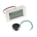 Amp Volt Meter Digital LCD Multimeter AC 80-300V 0-100.0A Test Meters-White
