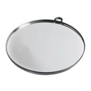 Professional Salon Barber Hairdressing Handheld Mirror Large Round Back Mirror