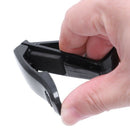 Car Vehicle Sun Visor Cards Sunglasses Protect Holder Clip Black Pair