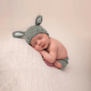 Newborn Baby Cute Crochet Knit Outfits Infant Photography Props Studio Pants Hat