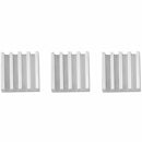 50pcs 9*9*5mm Mini Aluminium Heatsink For IC LED Chipset RAM A8F8