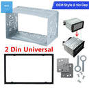2Din Car Stereo Radio Fascia Dash Panel for Car Radio DVD Player Mounting Frame