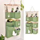 Decorative Home Organizer Wall Door Pouch Holder Closet Hanging Storage Cas
