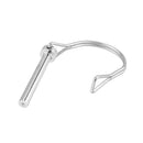 Axle Locking Pin Safety Coupler Pin 5/16 Inch Diameter 2 3/4 Inch Longbow Shapes