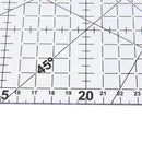 1Pc patchwork ruler quilting tools acrylic material transparent ruler scaleA Gw