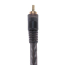 1pc 30cm 2 RCA Male to 1 RCA Female OFC Splitter Cable for Car Audio System A