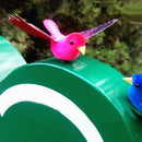 2Pcs Artificial Foam Feather Birds For Home Ornament Wedding Embellishing