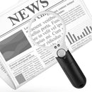 3 LED Light 45X Handheld Magnifier Reading Magnifying Glass Lens Jewelry Lo