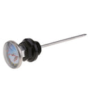 Motocycle Black Oil Tank Dipstick Temperature Gauge for 110cc 125cc Dirt Bike