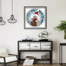 Full Drill Diamond Painting Xmas Animal Embroidery Rhinestone Art (JH067)