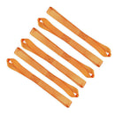Soft Loop Tie Down Straps Ratchet Towing Cargo ATV Motorcycle 600LBS Orange FT