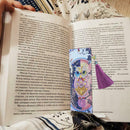 DIY Owl Special Shaped Diamond Painting Leather Bookmarks with Tassel Gifts