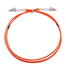 1M Jumper Cable Duplex Multimode LC-LC LC To LC Fiber Optic Optical Patch C T9E7