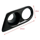 Real Carbon Fog Light Cover Surrounds Air Duct for Bmw 3 Series E46 M3 01-0