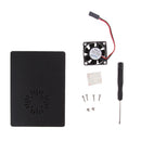 ABS Case Enclosure with External Mini Cooling Fans for Raspberry pi 3 3B+