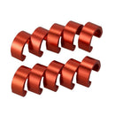 C-Clip 10pcs Snap Tubes Brake Hose Guide MTB BMX bike Color: Red E1Z5