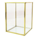 Glass Makeup Brush Holder Eyebrow Tweezers Lipstick Pencil Pen Cup Collection