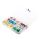 140pcs Assorted Auto Car Truck Micro Mini Blade Fuse 2A-40A Assortment