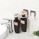 Useful Wall Strong Suction Bathroom Rack Shelves Shower Gel Shampoo Holder 3c