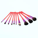 10pcs Makeup Brushes Foundation Powder Eyeshadow Blush Brush Cosmetic Tool A