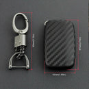 For Land Range Rover Carbon Fiber Car Key Case Holder Protector Accessories