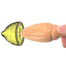 1Pcs Wooden Lemon Squeezer Mini Juicer Fruit Orange Citrus Juice Extractor  V9L3