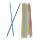 14Pcs Plastic Double Pointed Knitting Needle Set 13.78 inch, Crochet Hooks Sizes