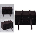 Vintique Old-Fashioned Big Suitcase Decorative Box with Leather Straps - 1:12