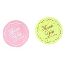 48pcs Thank You Oval Seal Labels, Stickers  for Gift Wrap, Envelopes Bags 3C