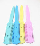Barber Scissor Hair Cut Styling Razor Magic Blade Comb Hairdressing Tool Kit