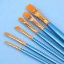 10Pcs Nylon Hair Watercolor Paiting Brush Pen Drawing Artist Paint Point Tip Set