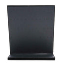 Necklace Display Board Jewelry Earrings Stand Bracelet Showcase (Black) A