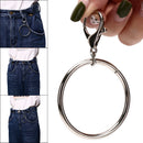 1pc Street Big Ring Key Chain Rock Punk Trousers Hipster Pant HipHop Accessor 3C