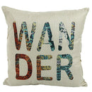 Christmas Decorative Cushion English Words Letters Cotton Linen Pillow Thro