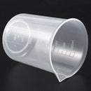 Clear White Plastic 250mL Measuring Cup Beaker for Flour Liquid