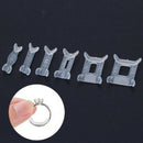 12Pcs Invisible Ring Size Adjuster for Loose Ring Size Reducer Spacer Ring Gu JR