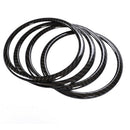 Carbon Fiber Abs Plastic Door Speaker Ring Circle Trim For Bmw X1 F48 2016/