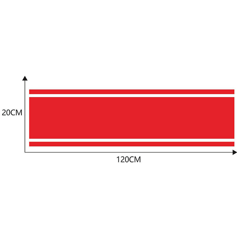 Racing Sports Stripe Car Styling Stickers Hood Bonnet Decals Auto Decoration