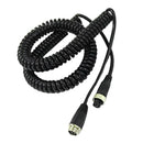 Flexible 4 Pin Car Video Rear View Camera Extension Cord Line Cable 5 Meters