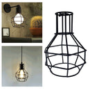 Wire Frame Pendant Light Loft Ceiling Lamp Shade Home Decor Lamp Covers Home Bar